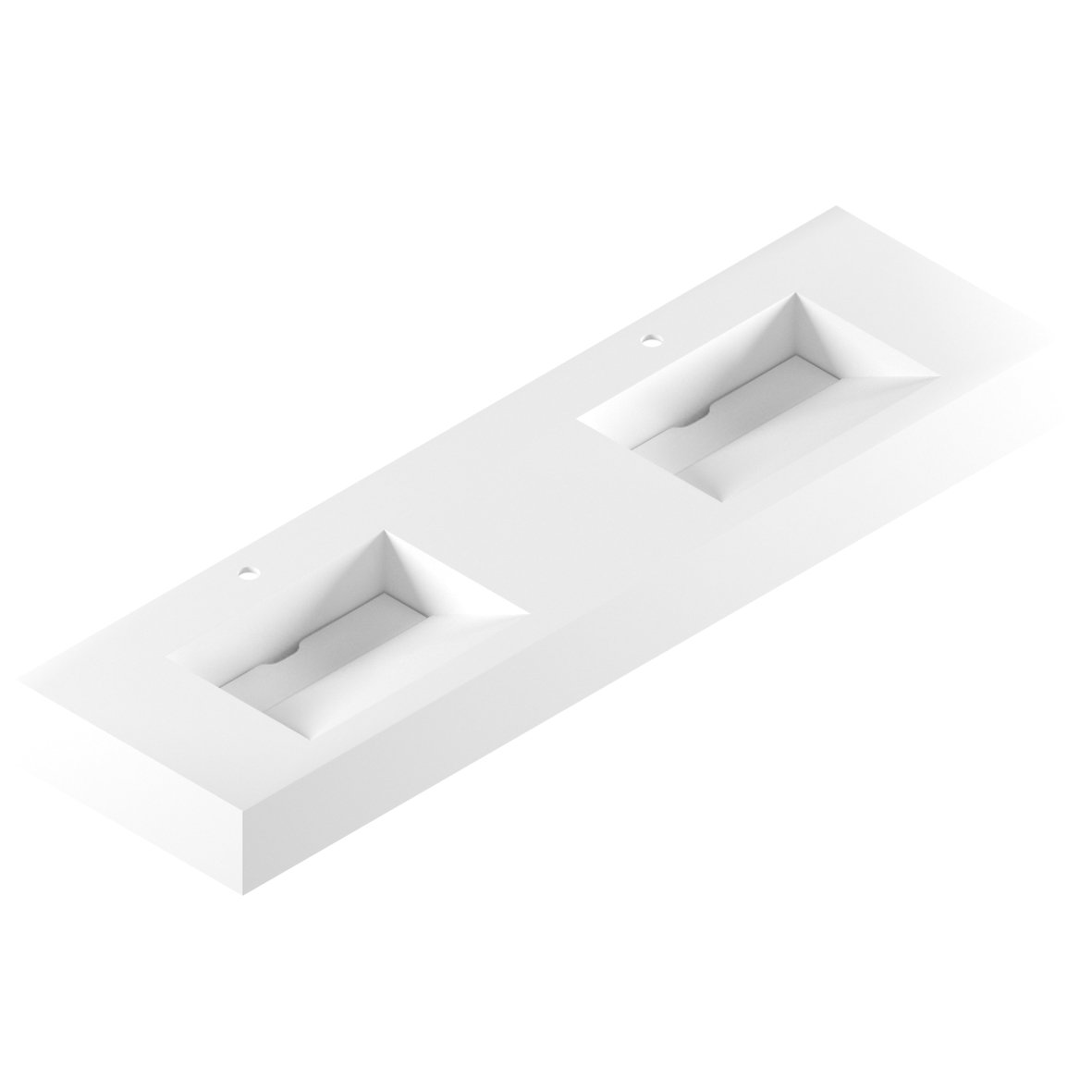 BLOCCO LAVA TRAPEZE 151a180X45a55 2 CUBAS