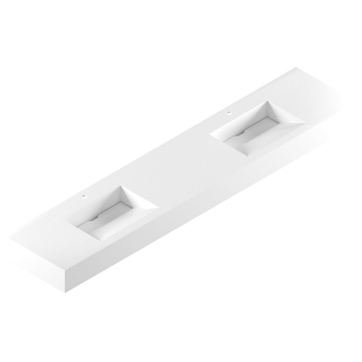 BLOCCO LAVA TRAPEZE 211a240X45a55 2 CUBAS