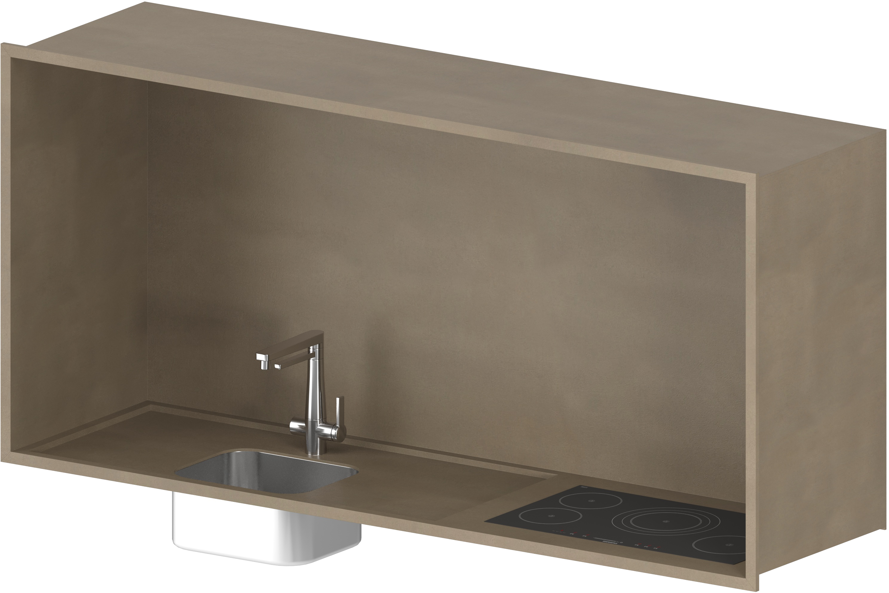 DOMATECA MULTI NICHE COM ÁREA MOLHADA Flexível