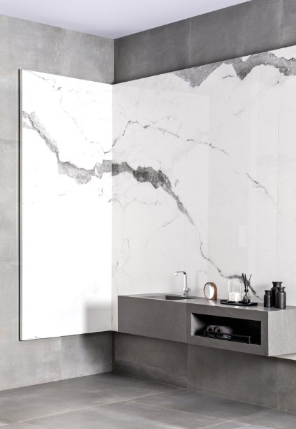 En la imagen: Timeless Calacatta Puro
