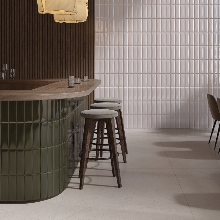 A versão contemporânea do icônico azulejo londrino