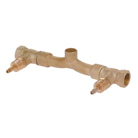 Base Misturadora Para Banheira ou Chuveiro Docolbase Latão