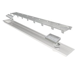 Linear Multimaster Tampa Oculta 130cm 2 Saidas