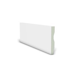 Rodape Branco Liso 10cm 10x240,0