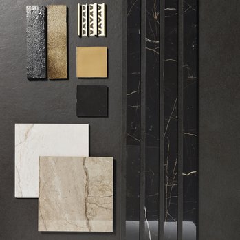 Coating Mos Ripa Nero Venato & Graphite 30x120 Rectified - Portobello